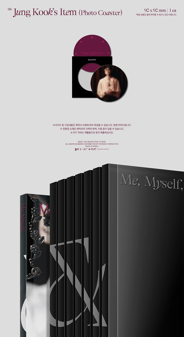 Jung Kook - Special 8 Photo-Folio [Me, Myself, and Jung Kook ‘Time Difference’]
