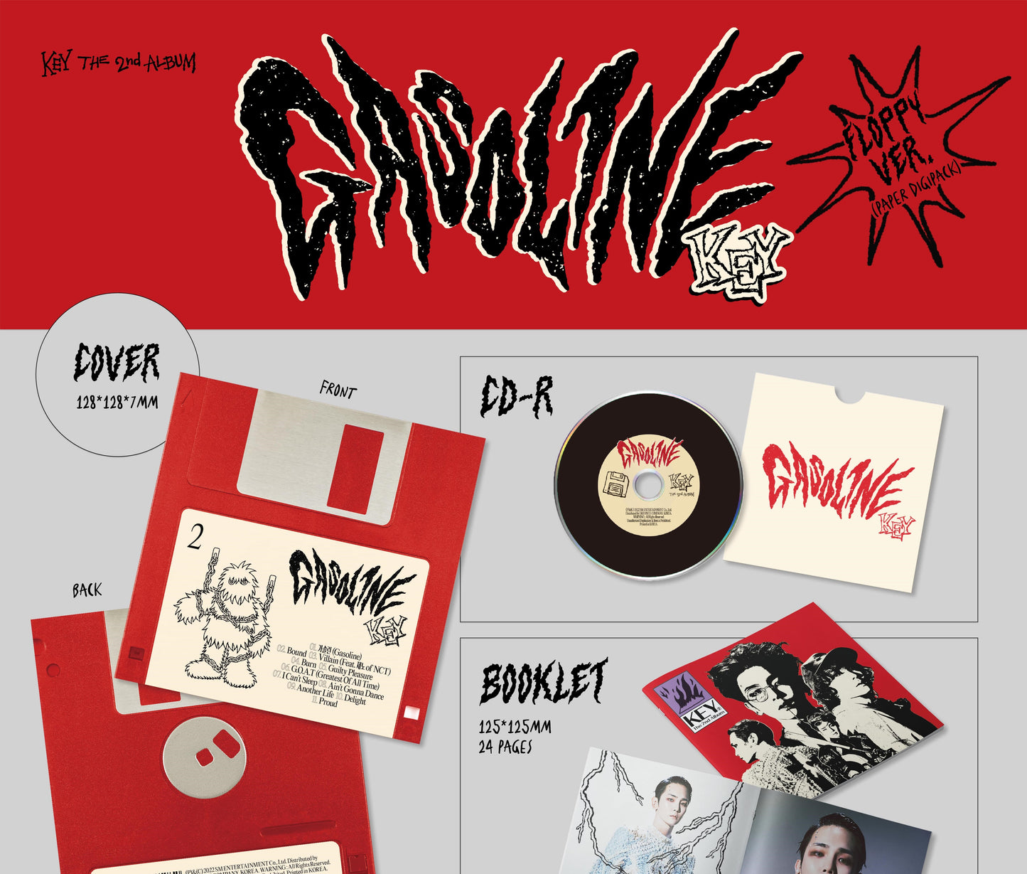 KEY Album Vol. 2 - Gasoline (Floppy Ver.)