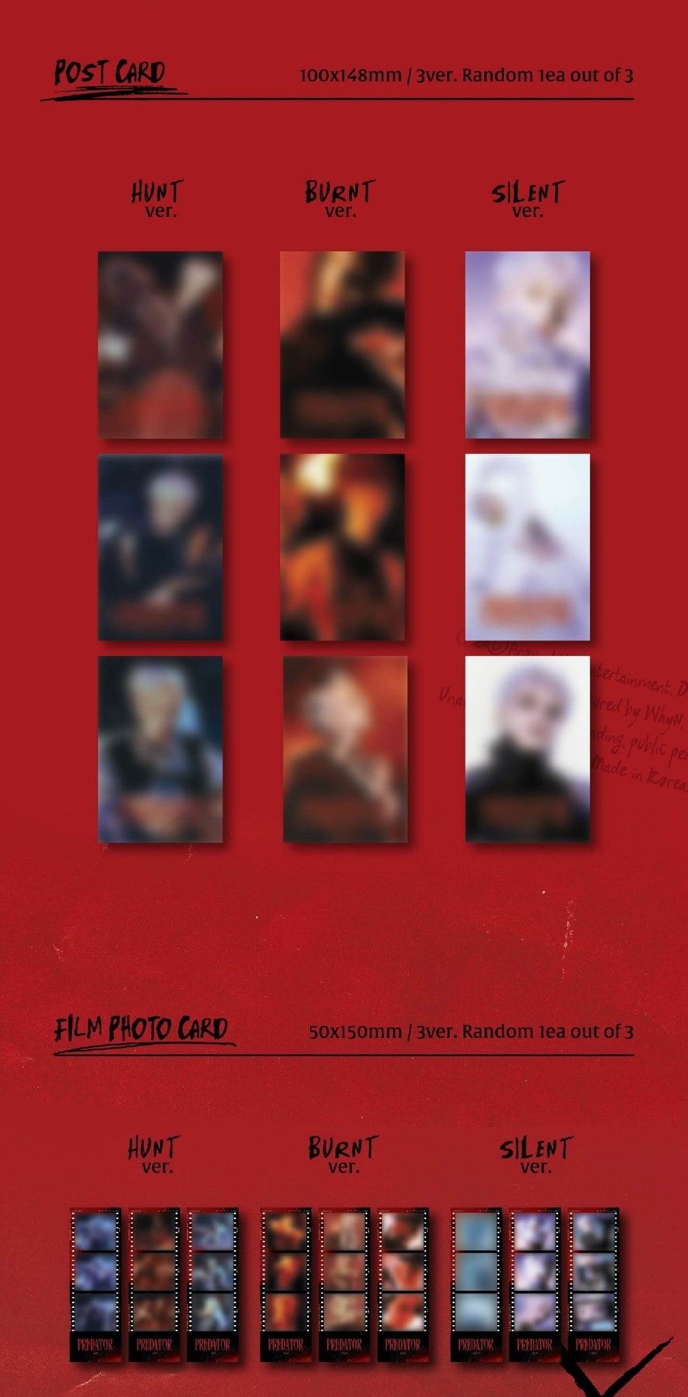 LEE GIKWANG Album Vol. 1 - Predator (Random)
