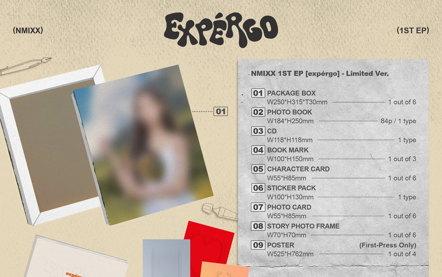 [PRE-OWNED] NMIXX - expérgo (Limited Ver.)