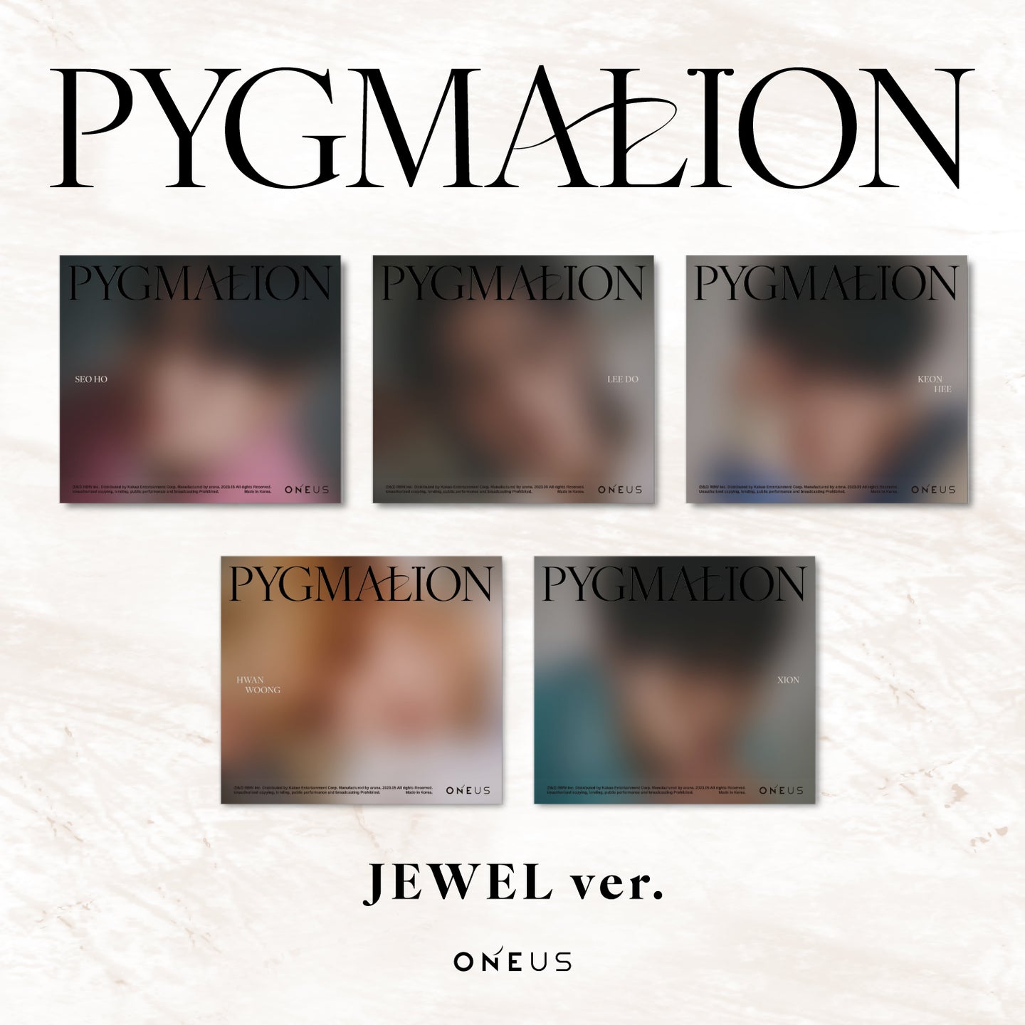 ONEUS Mini Album Vol. 9 - PYGMALION (JEWEL Ver.) (Random)