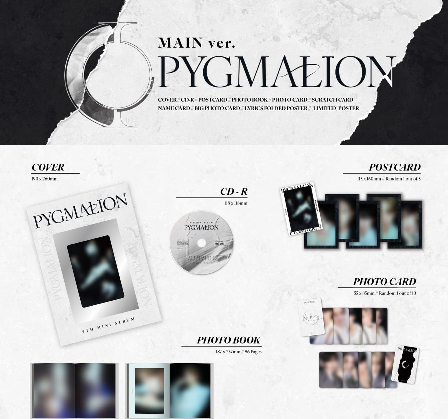 ONEUS Mini Album Vol. 9 - PYGMALION (MAIN Ver.)