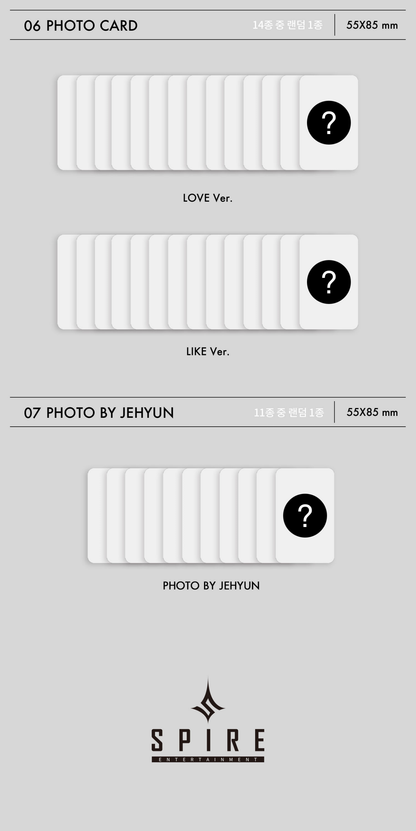 OMEGA X Mini Album Vol. 2 - LOVE ME LIKE (Random)