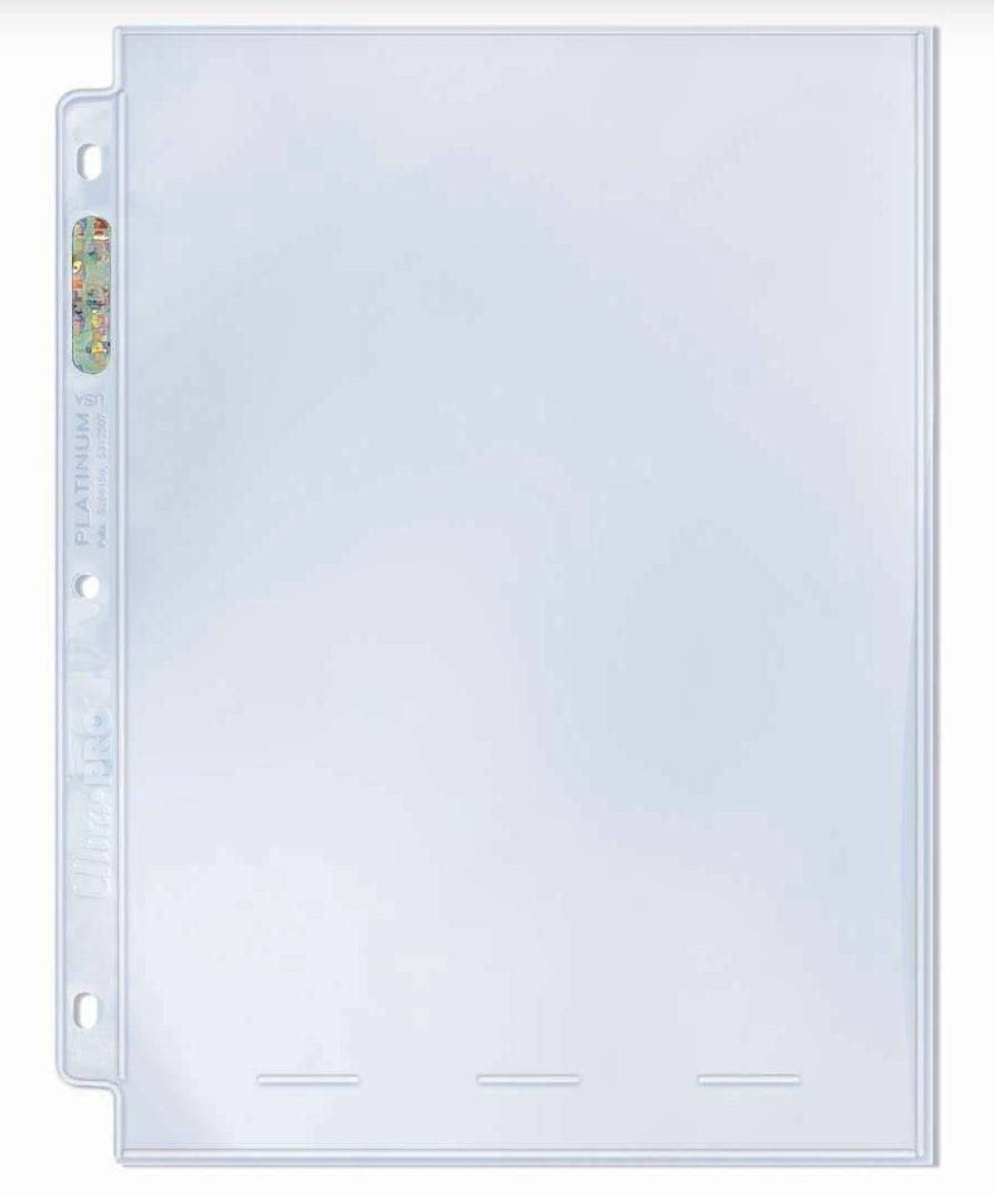 Ultra-Pro Platinum 1-Pocket Page (Smaller)