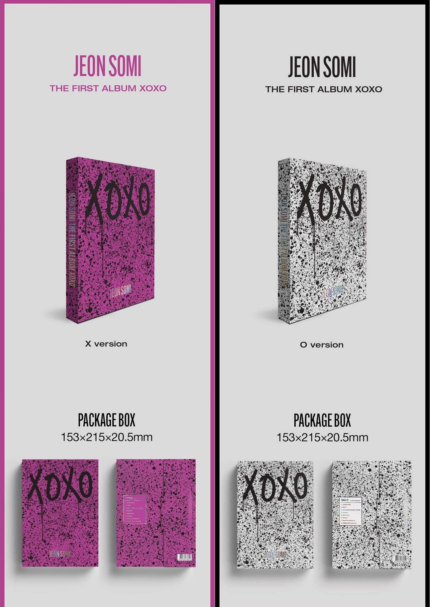 JEON SOMI Album Vol. 1 - XOXO (Random)