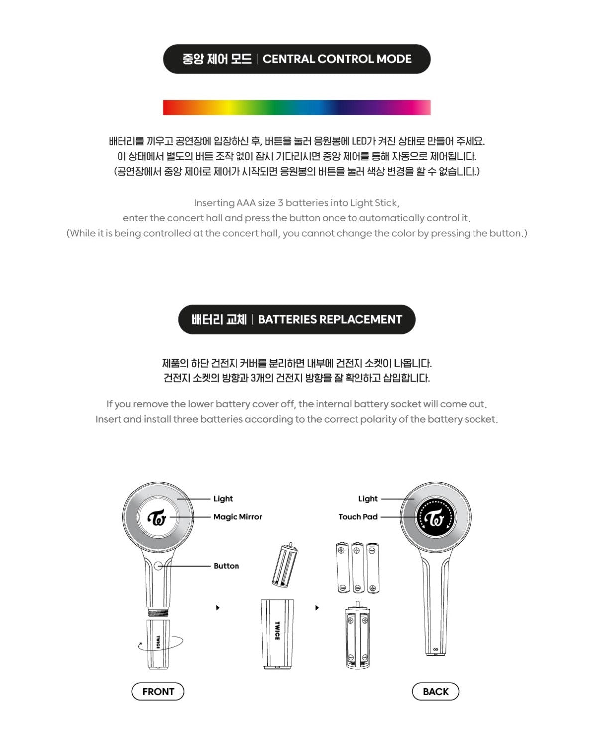 TWICE - OFFICIAL LIGHT STICK [CANDYBONG ∞] (Restock)