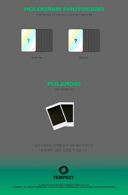 TEMPEST Mini Album Vol. 3 - ON and ON (Random)