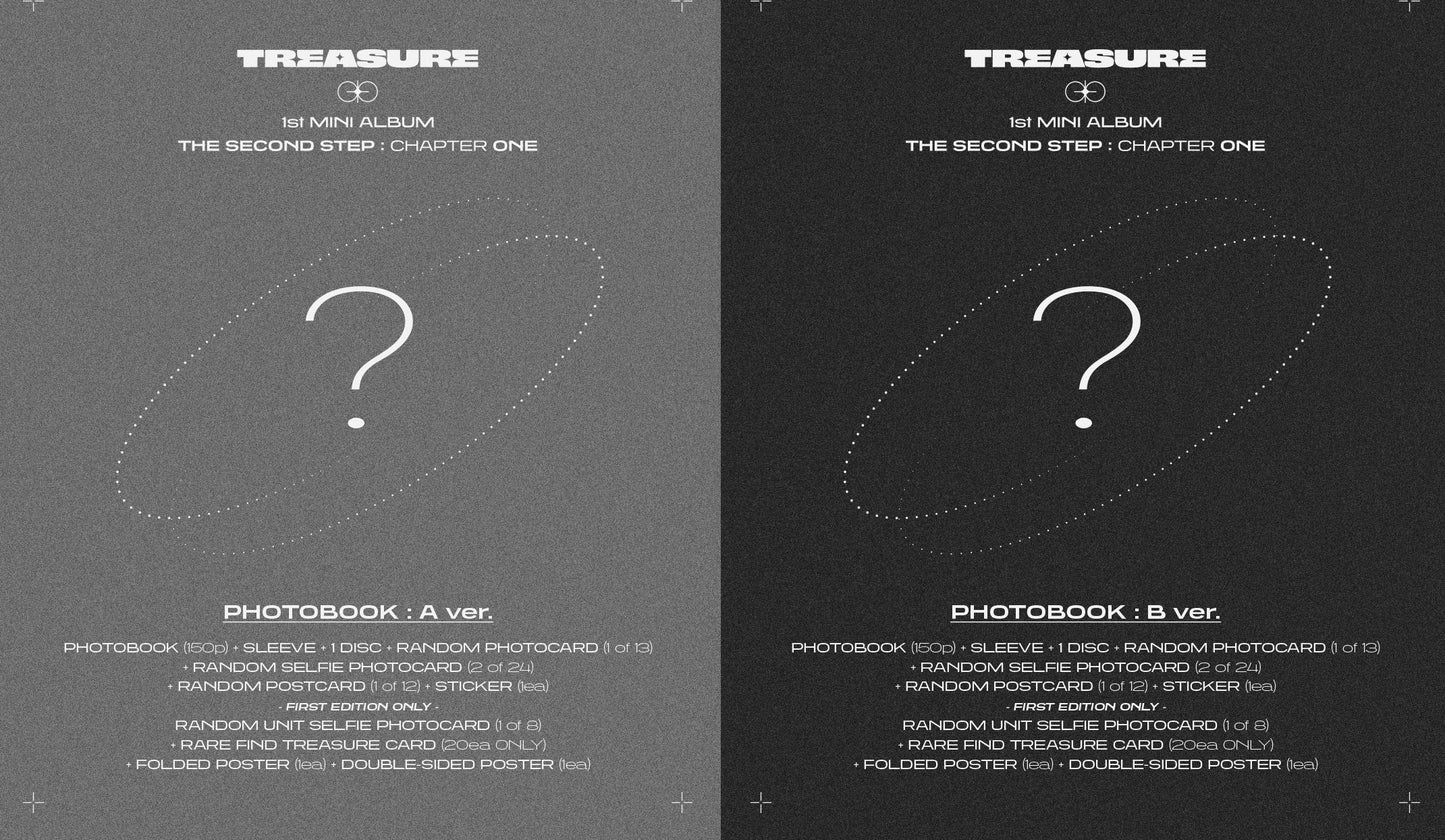 TREASURE Mini Album Vol. 1 - THE SECOND STEP : CHAPTER ONE (PHOTOBOOK Ver.) (Random)