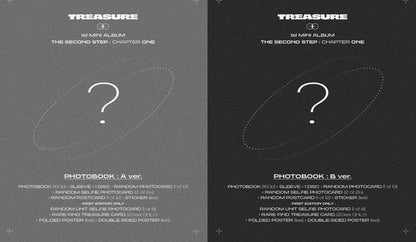 TREASURE Mini Album Vol. 1 - THE SECOND STEP : CHAPTER ONE (PHOTOBOOK Ver.) (Random)
