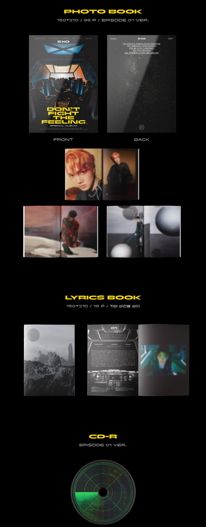 [PRE-OWNED] EXO Special Album - DON’T FIGHT THE FEELING (Photobook Ver. 1)