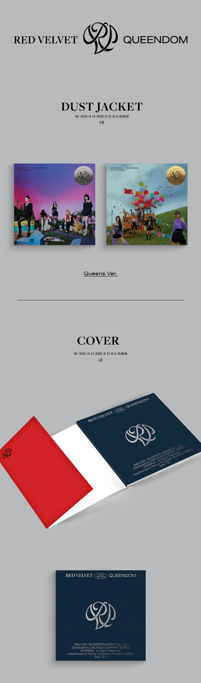 [PRE-OWNED] Red Velvet Mini Album Vol. 6 - Queendom (Queens Ver.)
