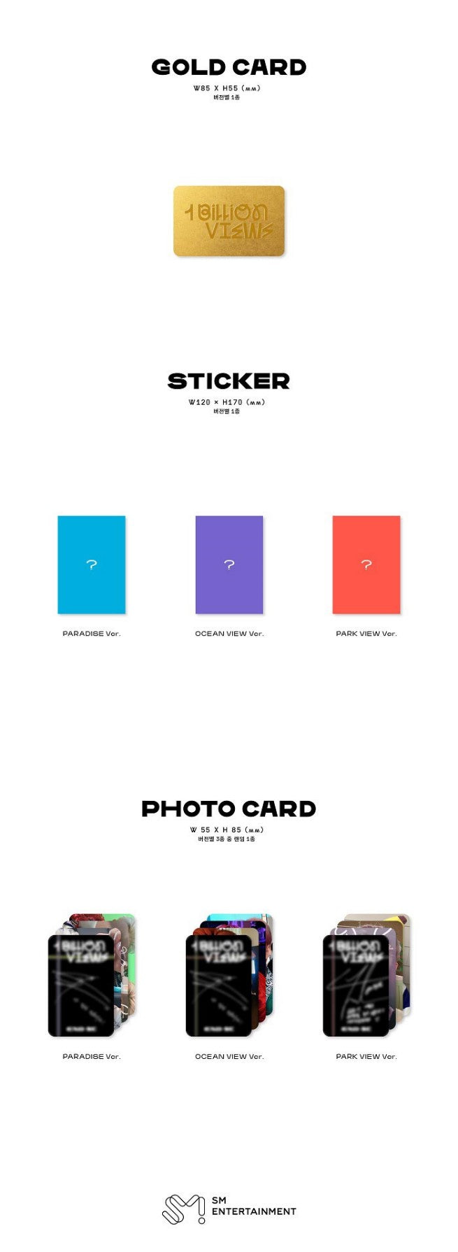 EXO-SC Album Vol. 1 - 1 Billion Views (Random)