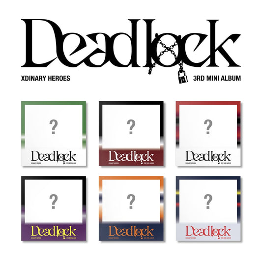 Xdinary-Heroes Mini Album Vol. 3 - Deadlock (COMPACT Ver.) (Random)