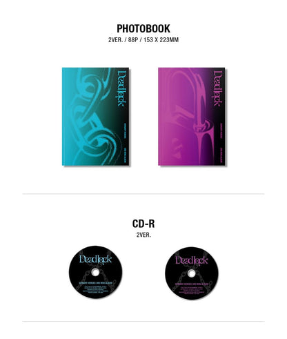 Xdinary-Heroes Mini Album Vol. 3 - Deadlock (STANDARD Ver.) (Random)