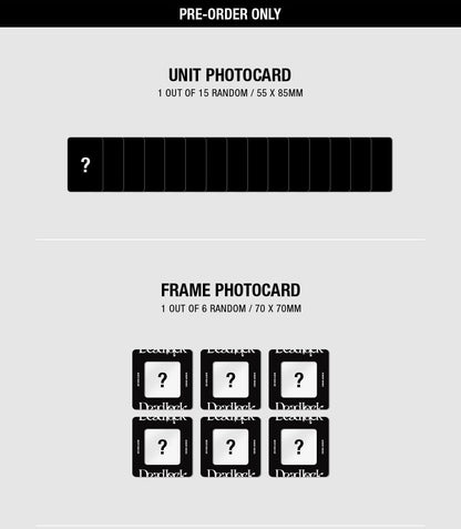 Xdinary-Heroes Mini Album Vol. 3 - Deadlock (STANDARD Ver.) (Random)