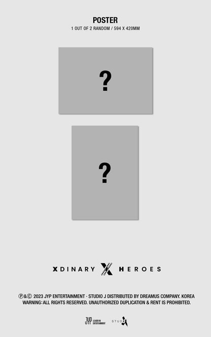 Xdinary-Heroes Mini Album Vol. 3 - Deadlock (STANDARD Ver.) (Random)