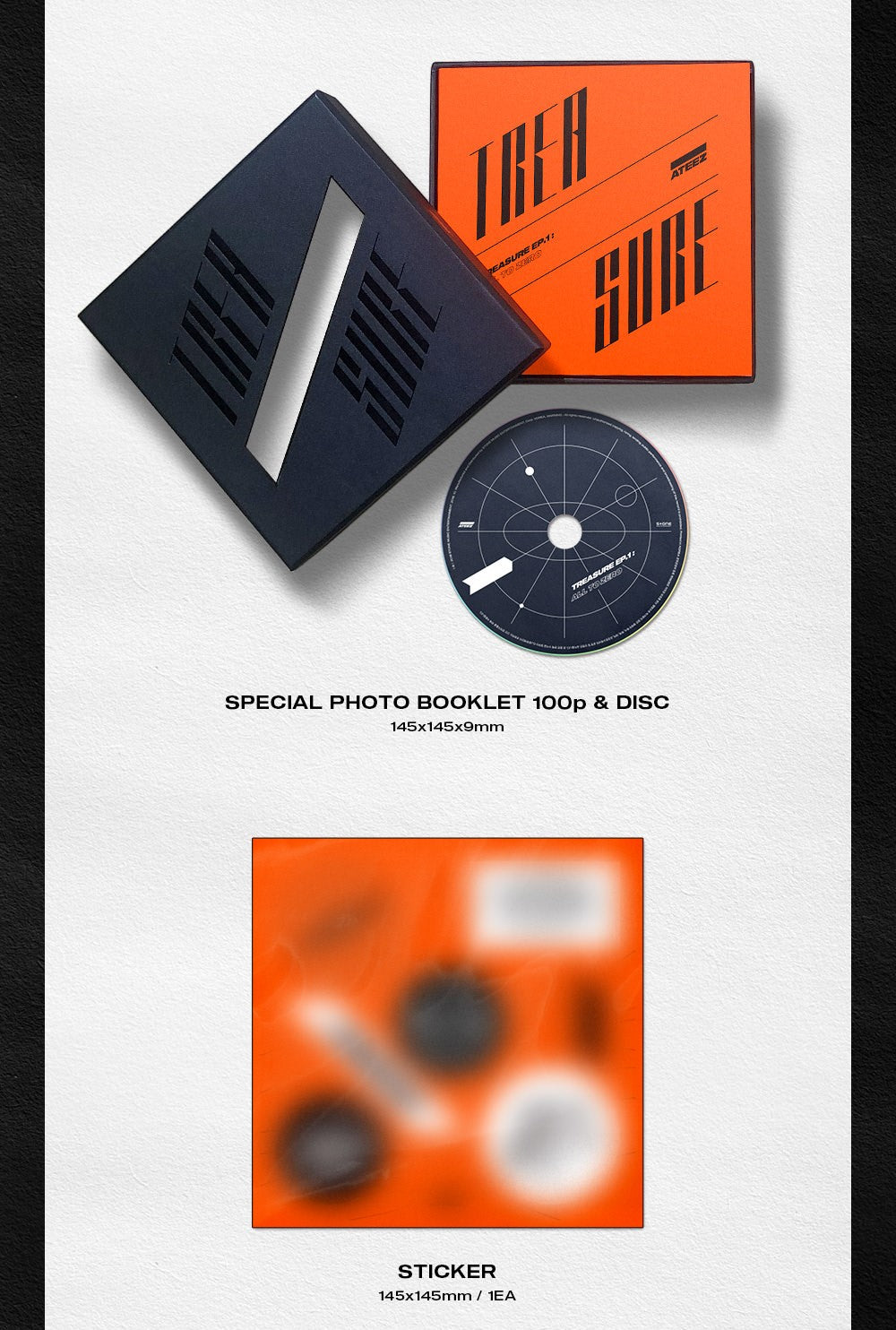 [PRE-OWNED] ATEEZ - TREASURE EP.1 : All To Zero