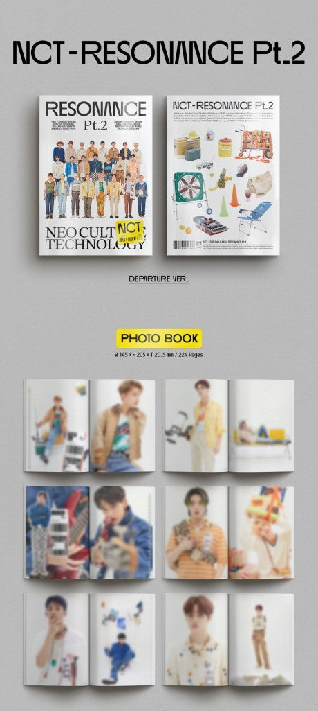 NCT - Album Vol.2 [The 2nd Album RESONANCE Pt.2] (Departure Ver.)