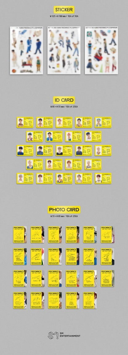 NCT - Album Vol.2 [The 2nd Album RESONANCE Pt.2] (Departure Ver.)