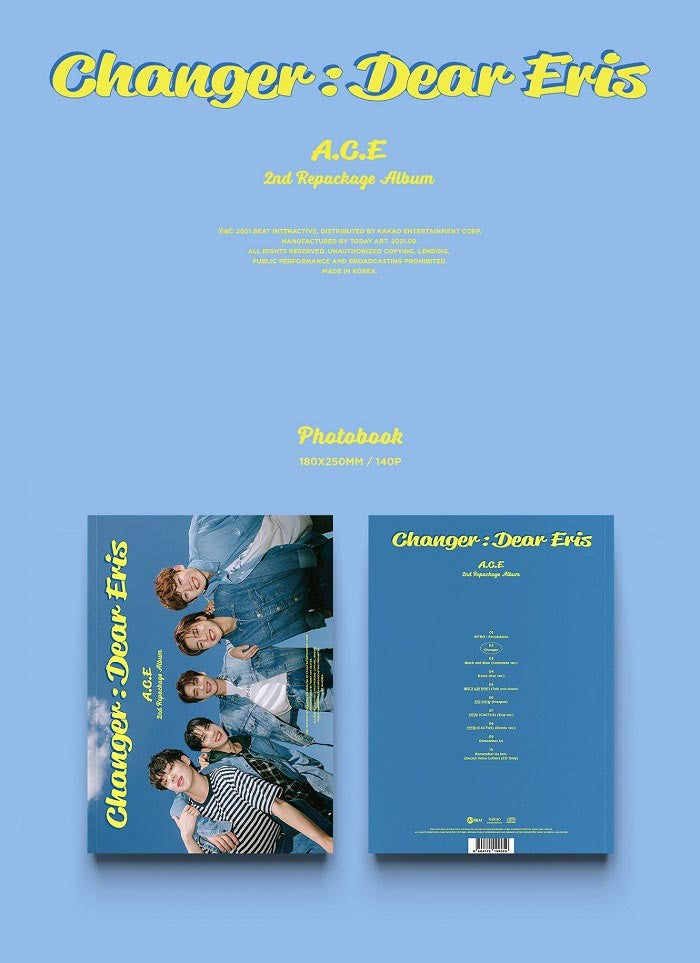 A.C.E 2ND REPACKAGE ALBUM - Changer : Dear Eris