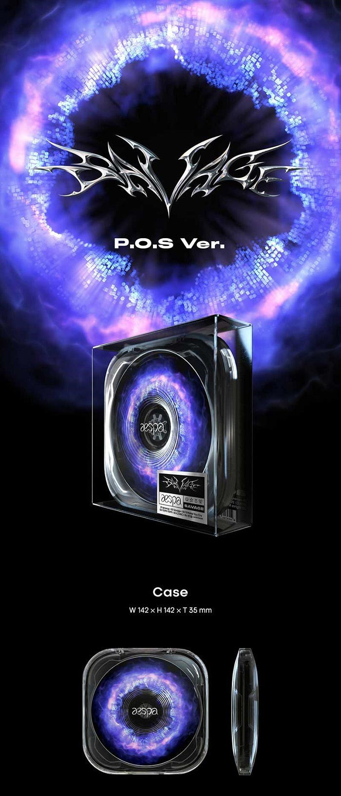aespa Mini Album Vol. 1 - Savage (P.O.S Ver.) [Case]