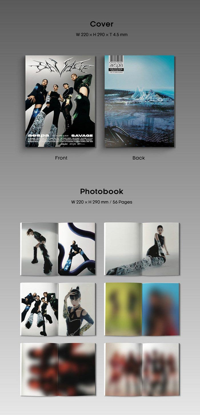 aespa Mini Album Vol. 1 - Savage (Hallucination Quest Ver.) [PhotoBook]