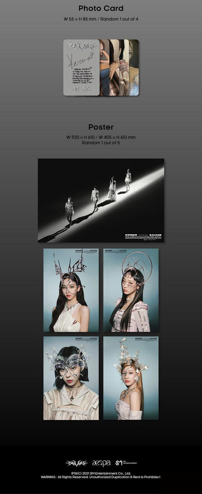 aespa Mini Album Vol. 1 - Savage (SYNK DIVE Ver.) [Digipack]