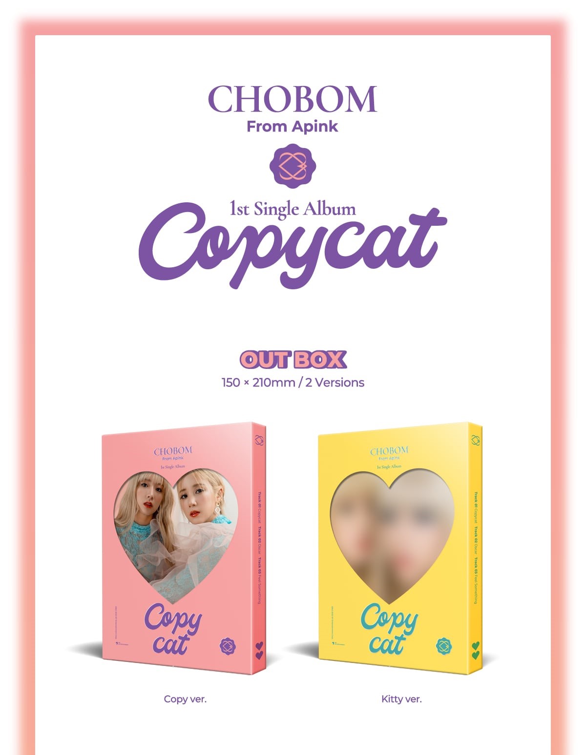 Apink CHOBOM Single Album Vol. 1 - Copycat