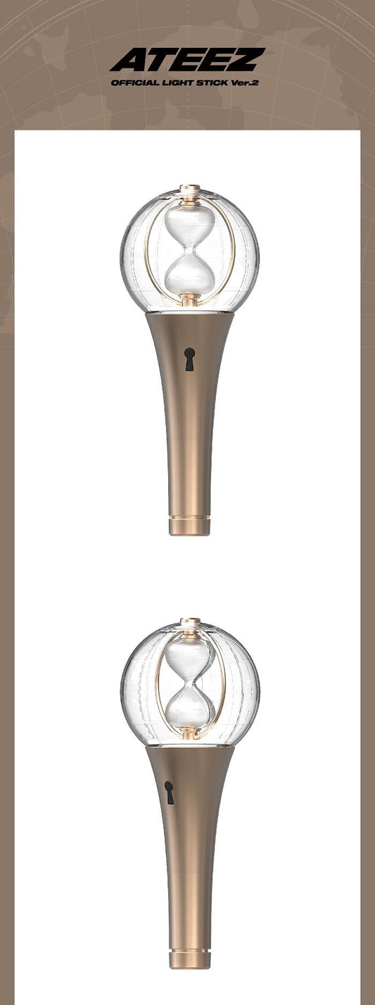 ATEEZ - WORLD TOUR [THE FELLOWSHIP: BREAK THE WALL] OFFICIAL LIGHT STICK VER.2 [Restock]