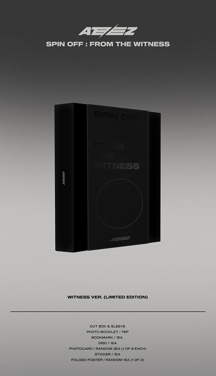 ATEEZ - SPIN OFF : FROM THE WITNESS (WITNESS Ver.) (Limited Edition)