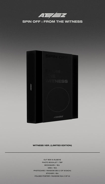 ATEEZ - SPIN OFF : FROM THE WITNESS (WITNESS Ver.) (Limited Edition)