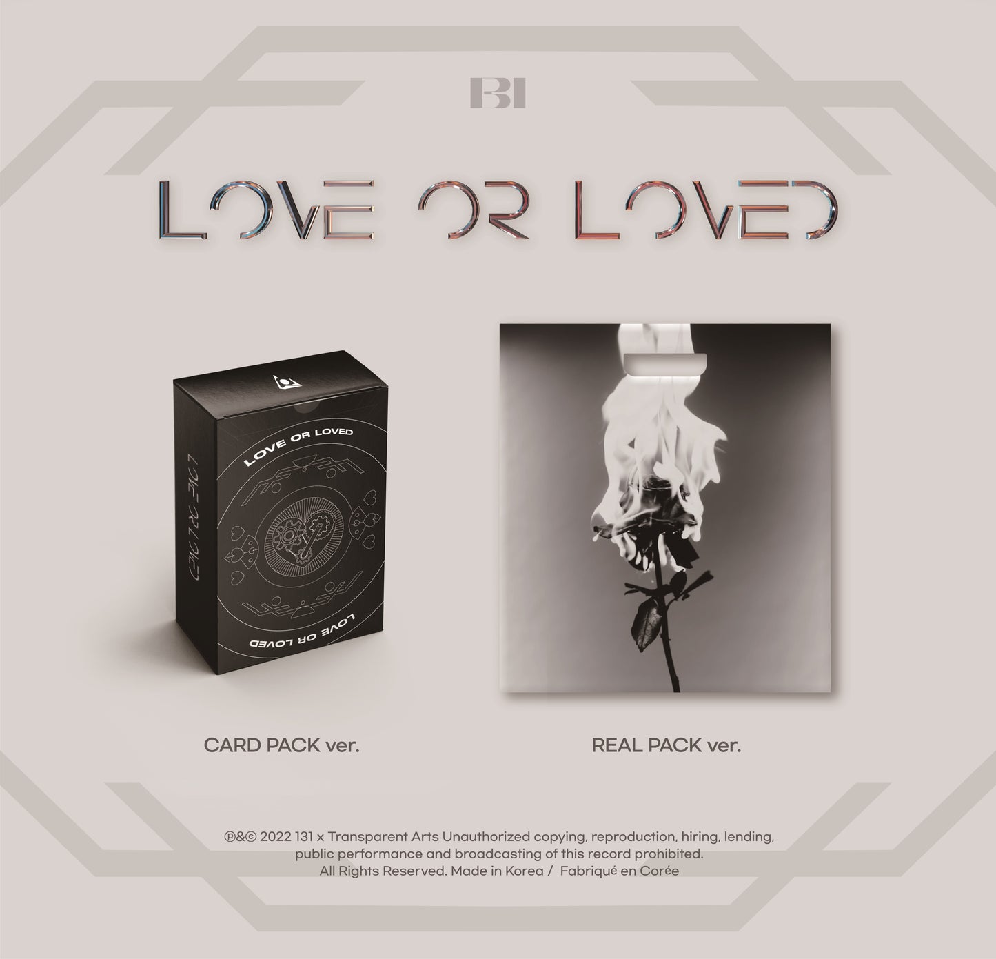 B.I - Love or Loved Part.1 (Random)
