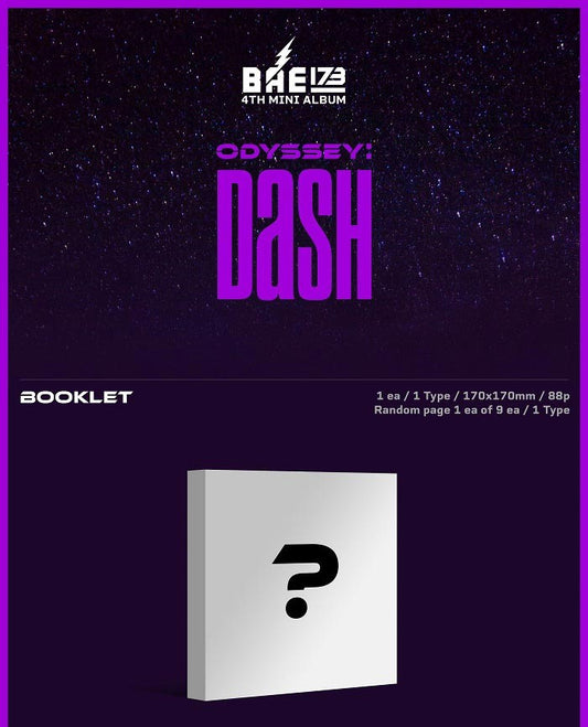 BAE173 Mini Album Vol. 4 - ODYSSEY : DASH