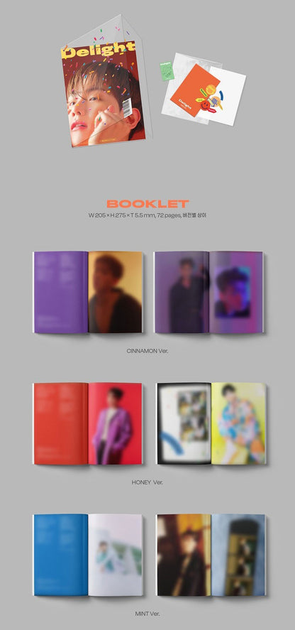 BAEK HYUN (EXO) Mini Album Vol. 2 - Delight (Random)