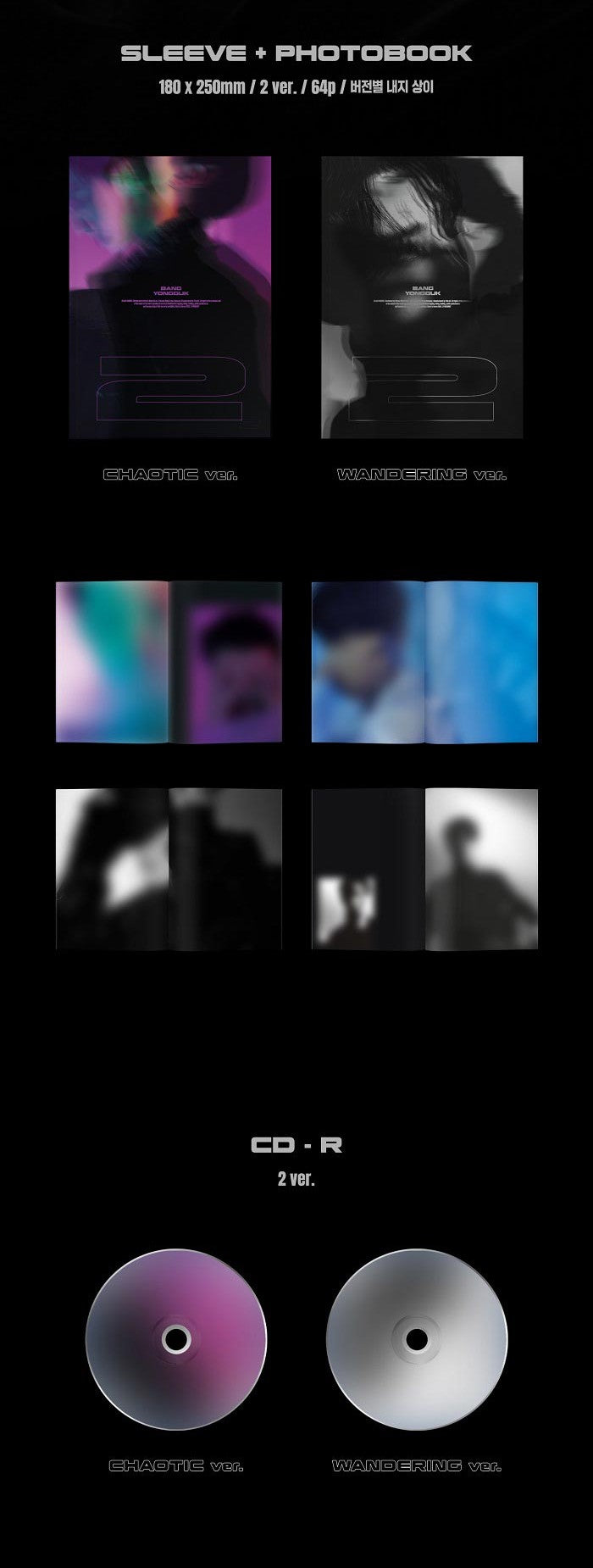 BANG YONGGUK Album Vol. 2 - 2 (Random)