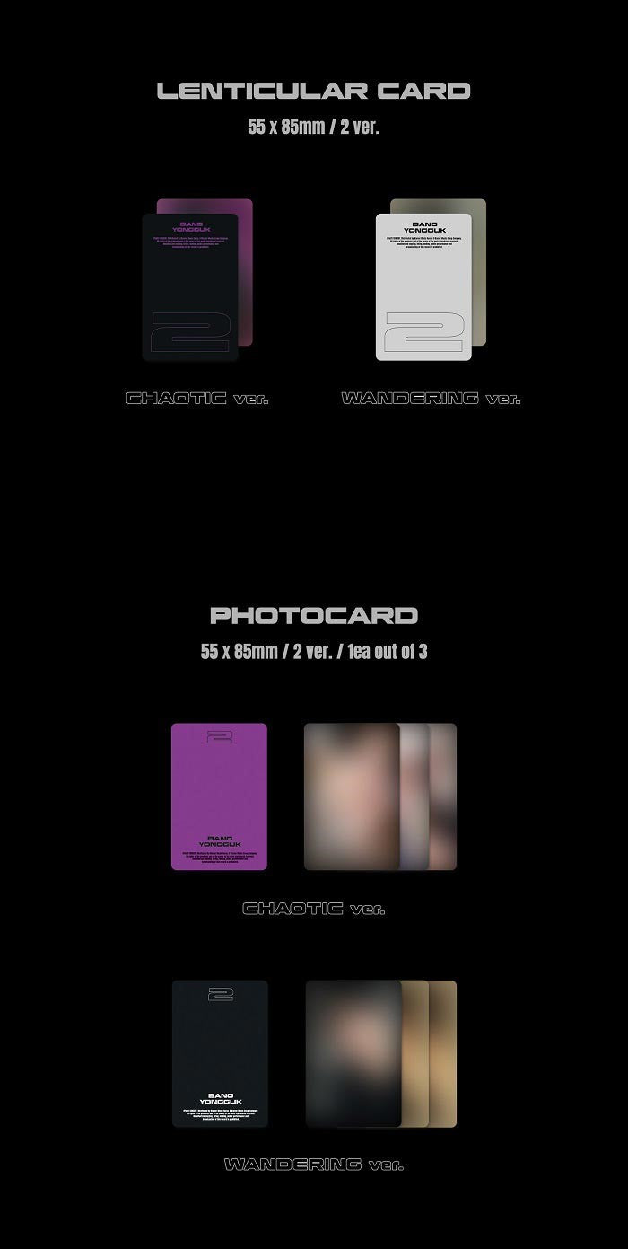 BANG YONGGUK Album Vol. 2 - 2 (Random)
