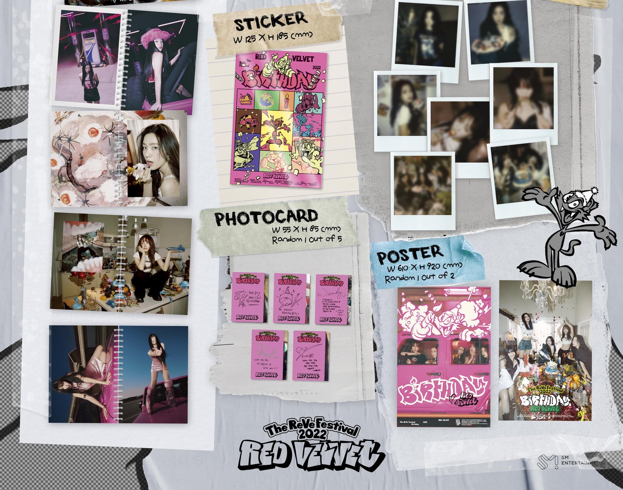 Red Velvet Mini Album The ReVe Festival 2022 [Birthday] (Photo Book –  K-Pop Stop NZ