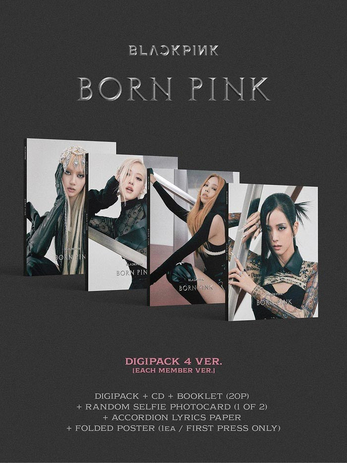 BLACKPINK - 2nd ALBUM [BORN PINK] (DIGIPACK Ver.)