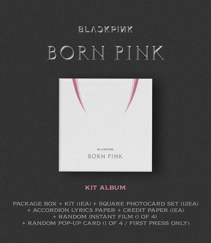 BLACKPINK - 2nd ALBUM [BORN PINK] (Kit Album)