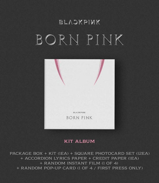 BLACKPINK - 2nd ALBUM [BORN PINK] (Kit Album)