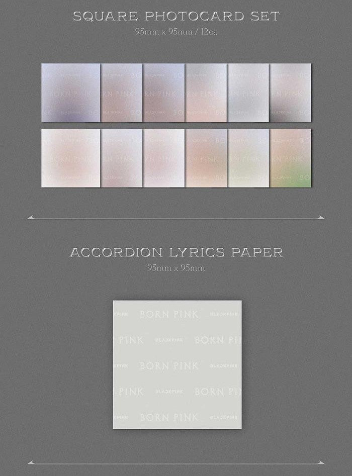 BLACKPINK - 2nd ALBUM [BORN PINK] (Kit Album)