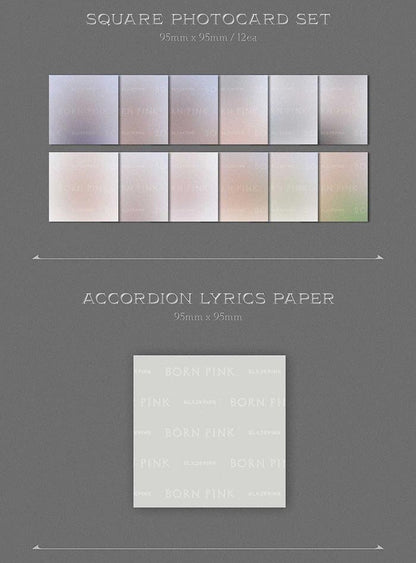 BLACKPINK - 2nd ALBUM [BORN PINK] (Kit Album)