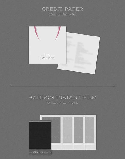 BLACKPINK - 2nd ALBUM [BORN PINK] (Kit Album)