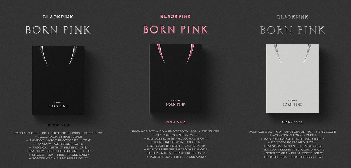 BLACKPINK - 2nd ALBUM [BORN PINK] (BOX SET Ver.) (Random)