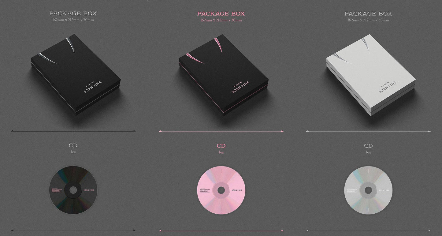 BLACKPINK - 2nd ALBUM [BORN PINK] (BOX SET Ver.) (Random)