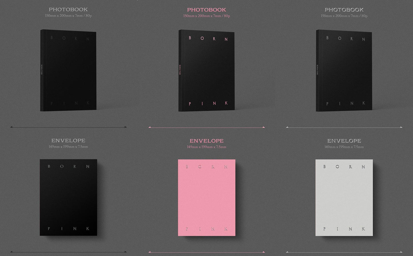 BLACKPINK - 2nd ALBUM [BORN PINK] (BOX SET Ver.) (Random)