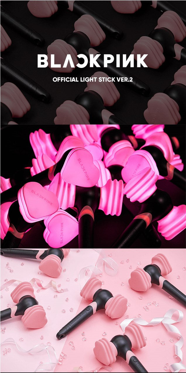「本日配達 」BLACKPINK OFFICIAL LIGHT-STICK BLACKPINK Official Light Stick Ver. 2 [Restock] – K-Pop Stop NZ