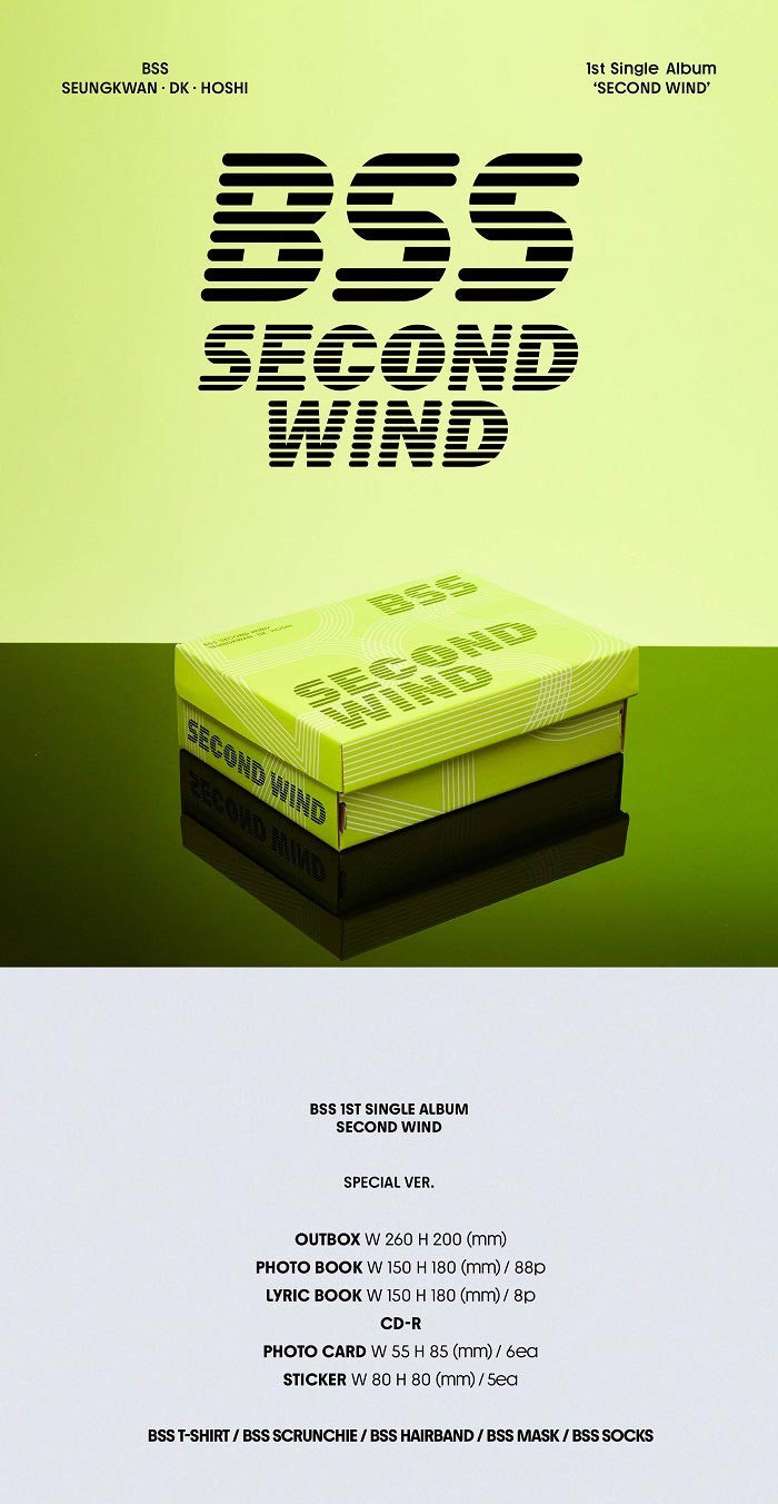 [PRE-OWNED] SEVENTEEN BSS Single Album Vol. 1 - SECOND WIND (Special Ver.)