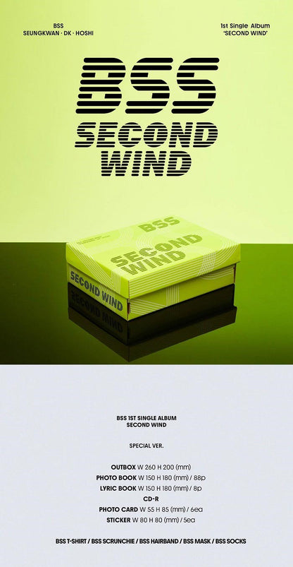 [PRE-OWNED] SEVENTEEN BSS Single Album Vol. 1 - SECOND WIND (Special Ver.)