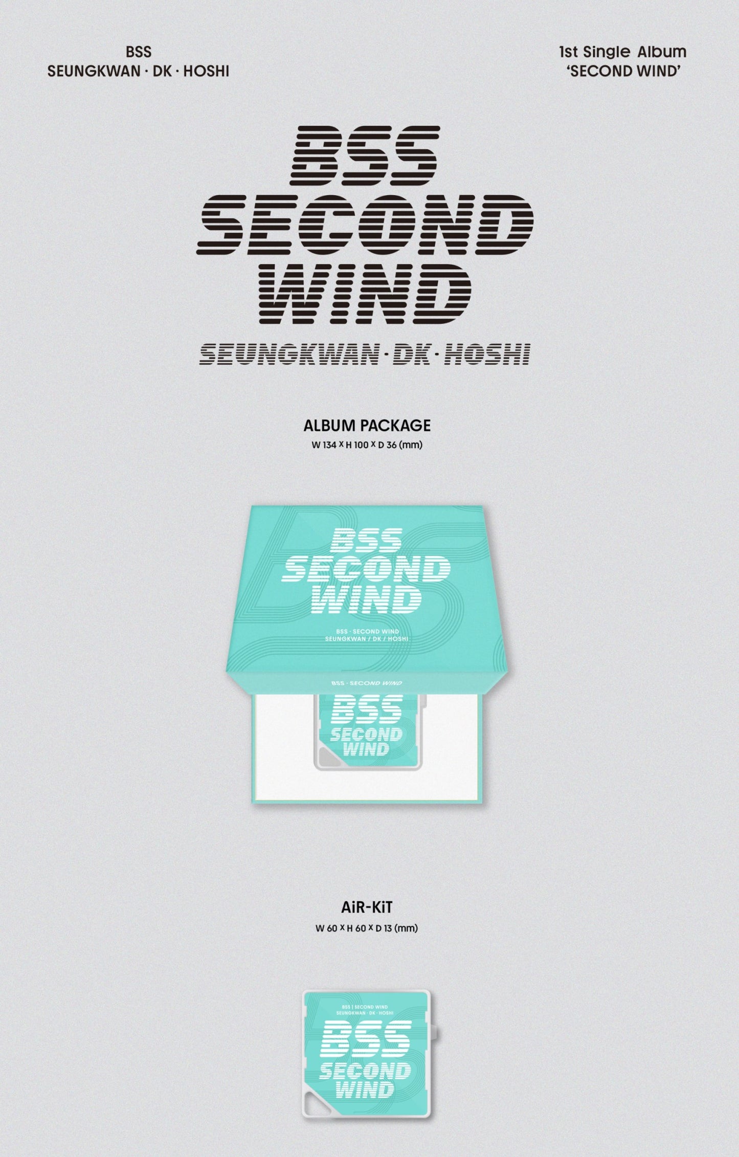 [PRE-OWNED] Seventeen BSS Single Album Vol. 1 - SECOND WIND (Kit Album)
